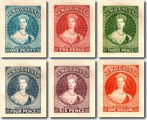 1855 Full Face Queen Victoria - Chalon - Not Perforated